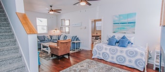 Airy and bright, Cottage Blue Welcomes You!