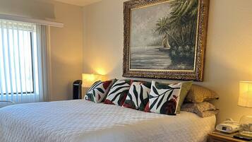 2 bedrooms, desk, iron/ironing board, free WiFi