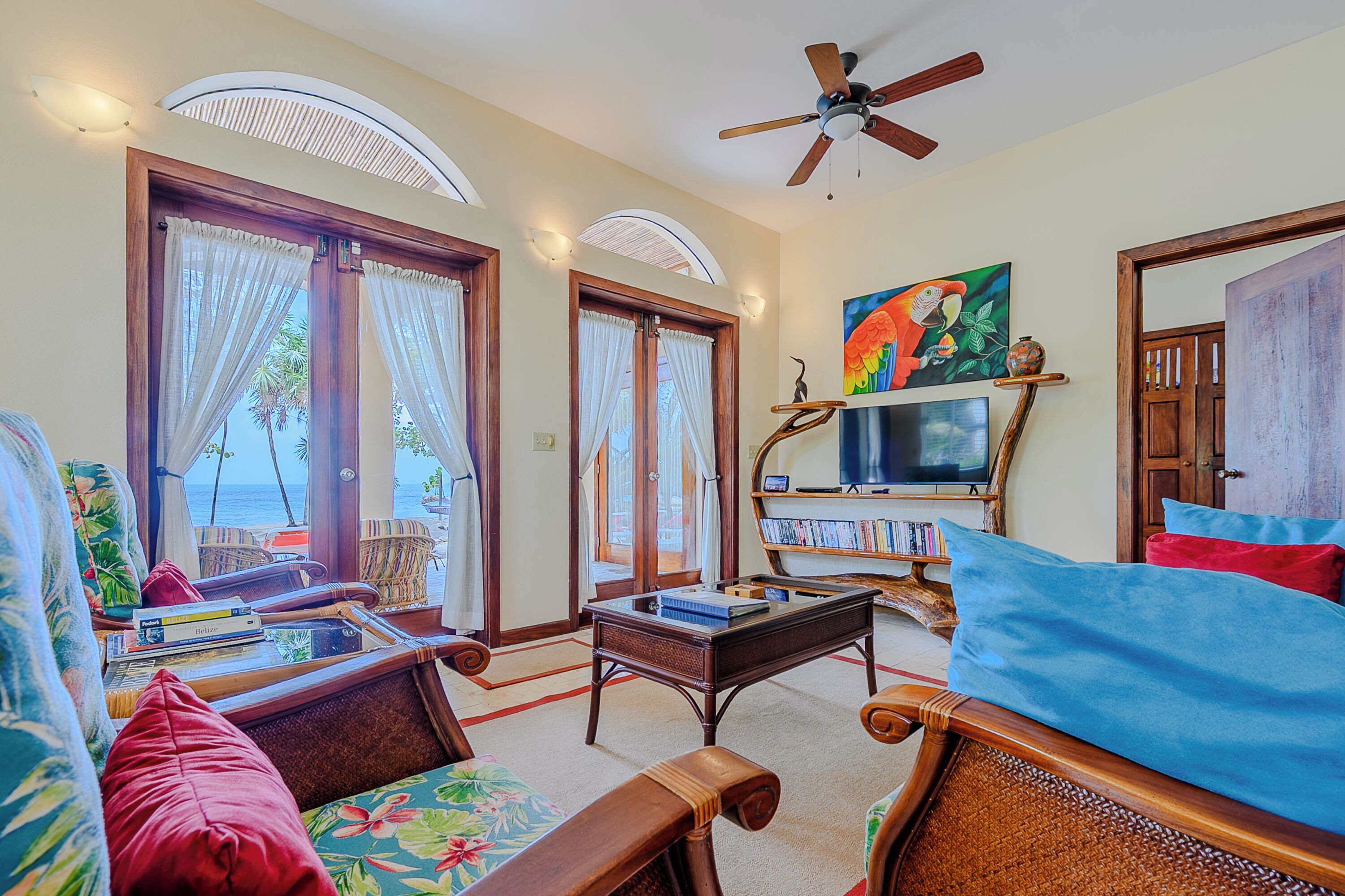 Smart TV, reproductor de DVD, libros y videoteca 