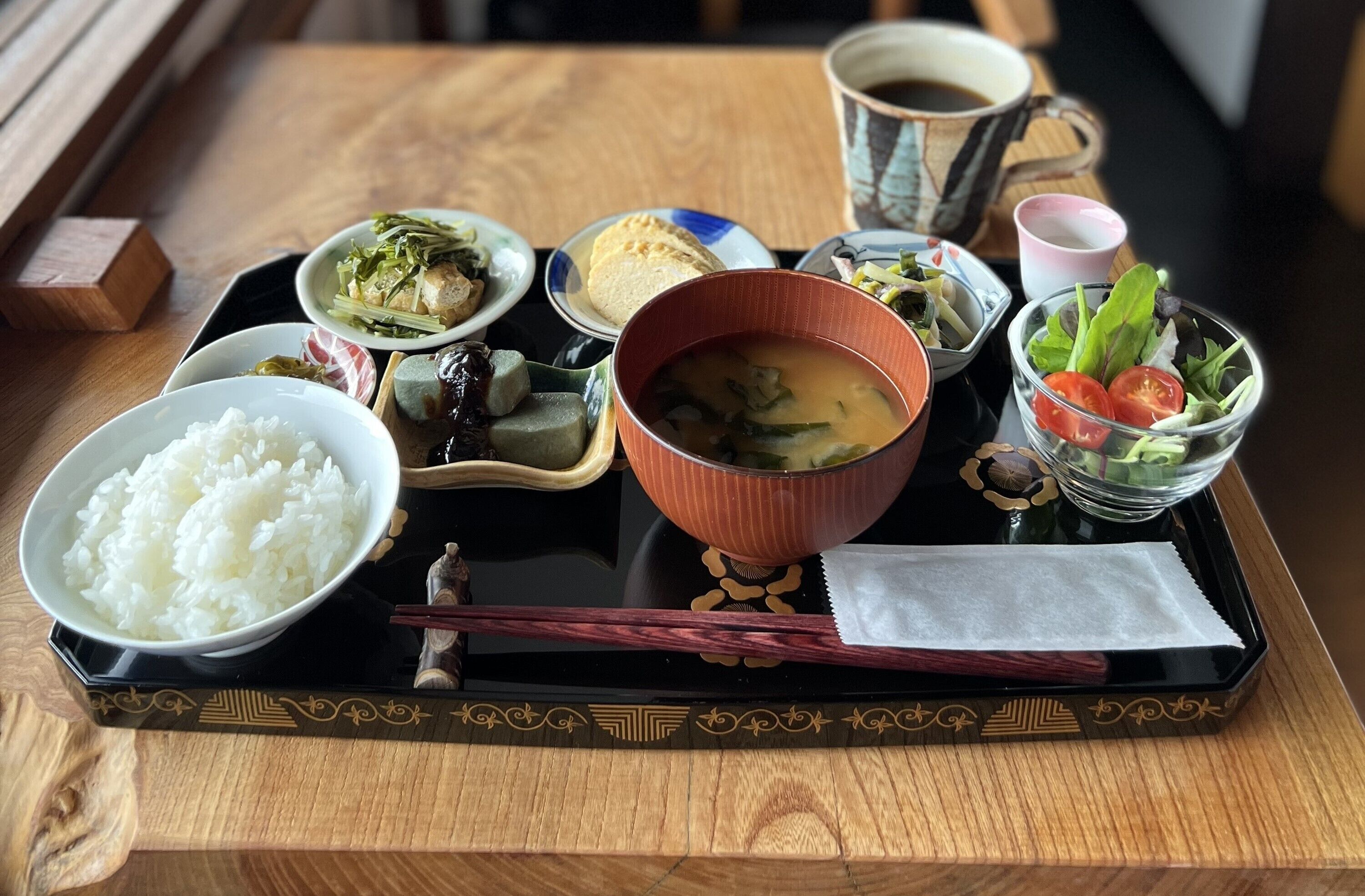 daily japanese breakfast (jpy 2000 per person)
