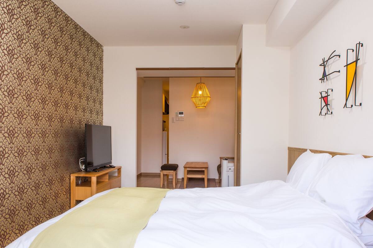 1 bedroom, in-room safe, blackout drapes, iron/ironing board