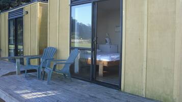 Cabin, Shared Bathroom (1 Double & 1 Bunk Bed) | Terrace/patio