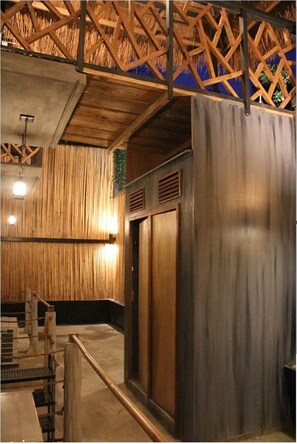 Interior entrance
