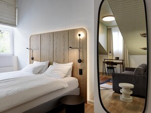 Business Room | In-room safe, iron/ironing board, free WiFi, wheelchair access - Hotel St Josef (Zürich)