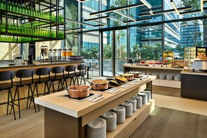 Daily buffet breakfast (SGD 21.58 per person) - YOTEL Singapore Orchard Road (Singapore)