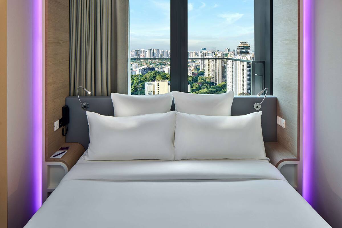 1 bedroom, premium bedding, in-room safe, blackout curtains