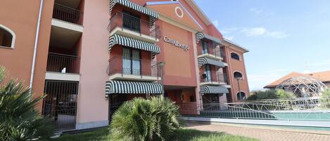 Fassade der Unterkunft