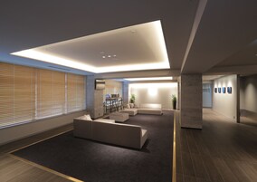 Zona de estar del vestíbulo