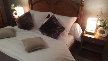 Literie de qualité supérieure, décoration personnalisée