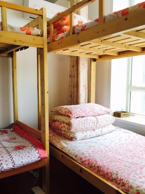 Bed in 4-Bed Female Dormitory Room | Free WiFi