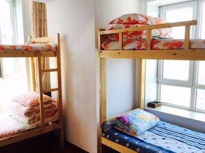 Bed in 4-Bed Male Dormitory Room | Free WiFi