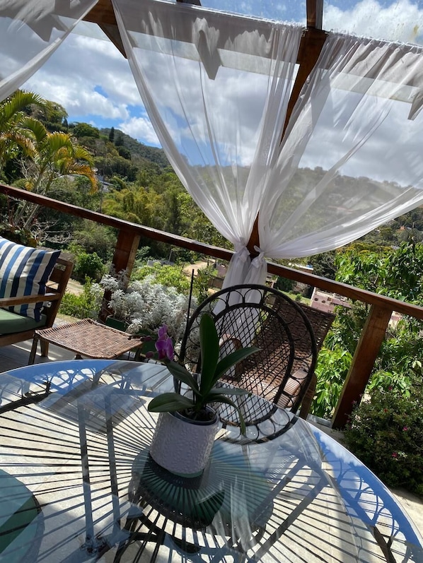 Terrace/patio - Pousada Sítio Sossego (Petrópolis)