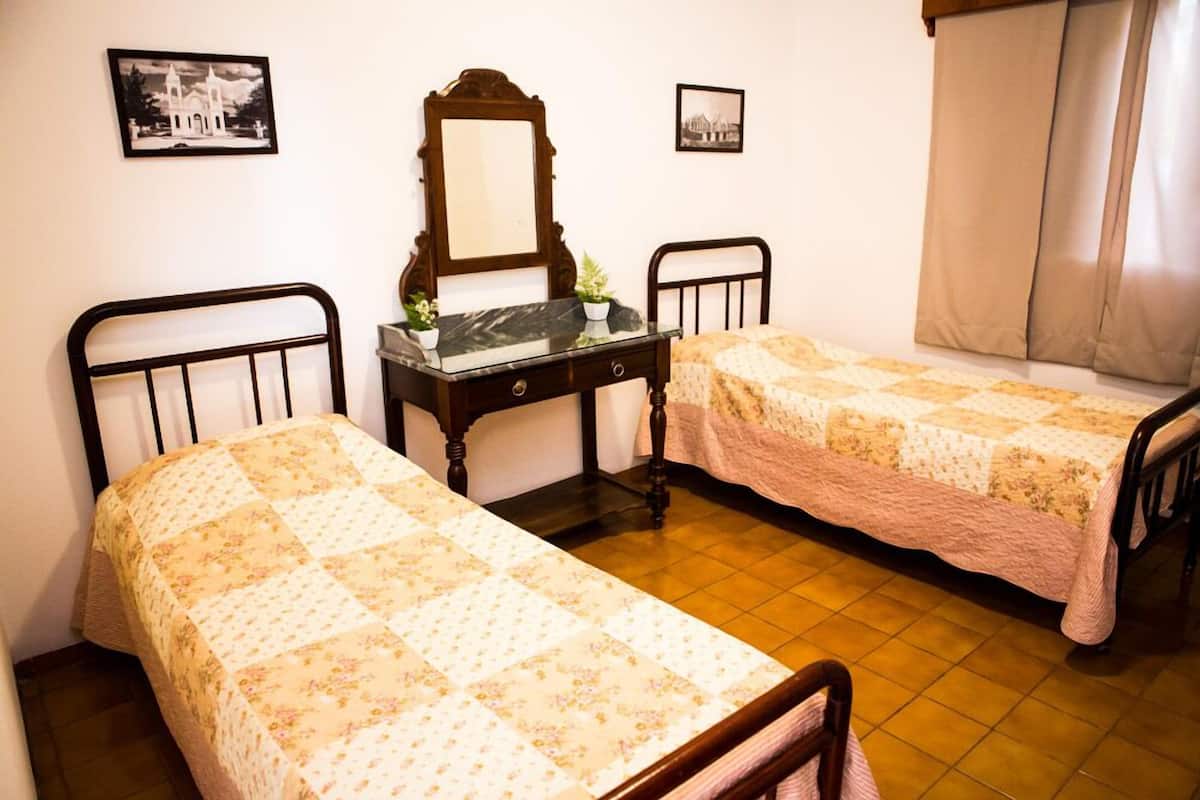 Chambre avec lits jumeaux