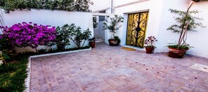 Entrada de la propiedad