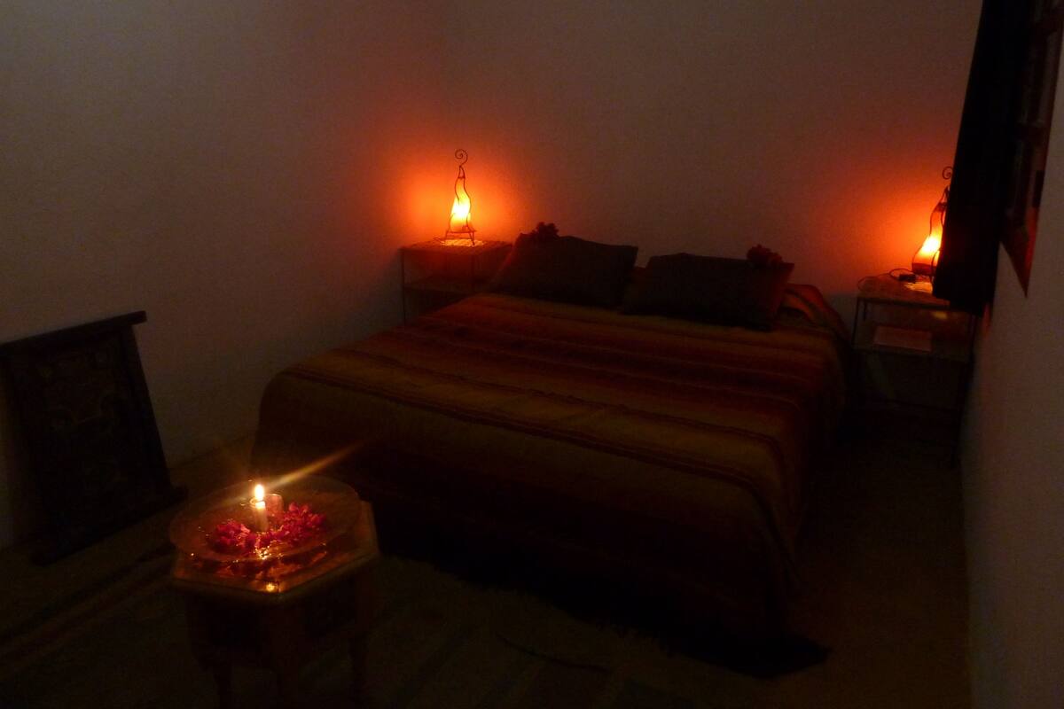 Double Room (La Toubkal) | Premium bedding, blackout drapes, WiFi (free), individually decorated