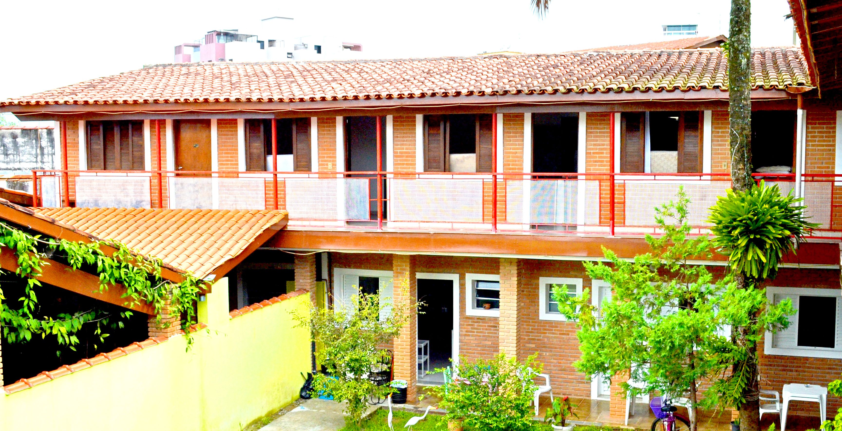 Facciata della struttura