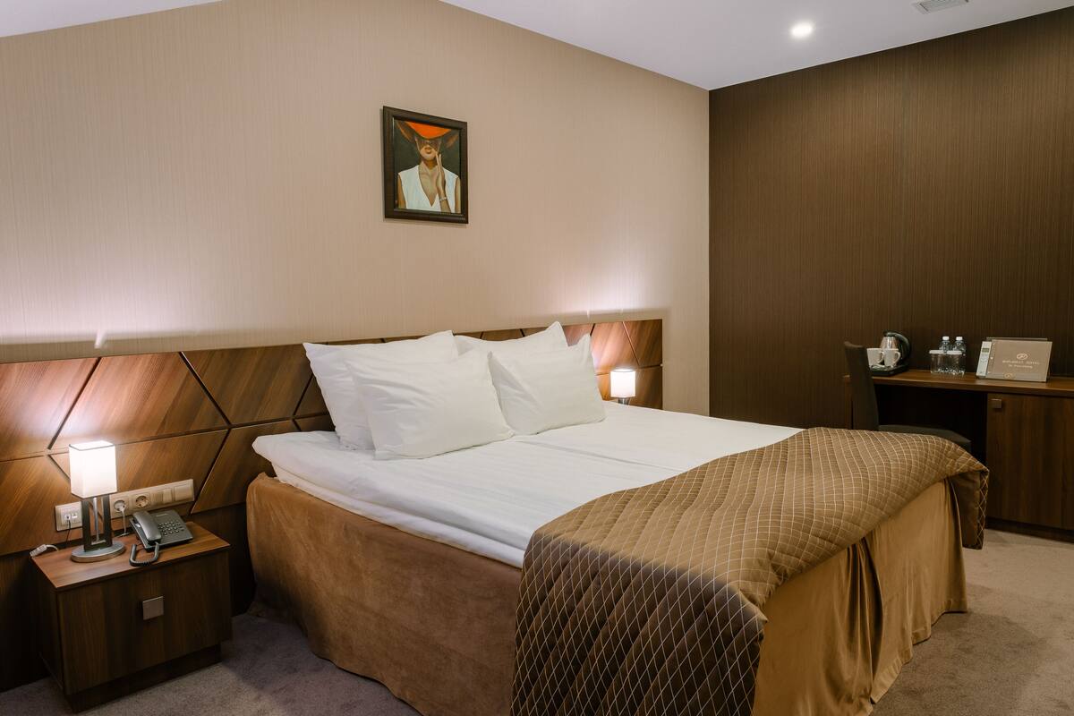 In-room safe, desk, blackout curtains, soundproofing