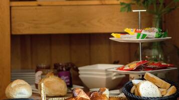 Daily buffet breakfast (EUR 12.00 per person)