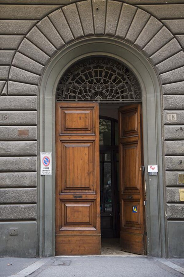 Facciata della struttura