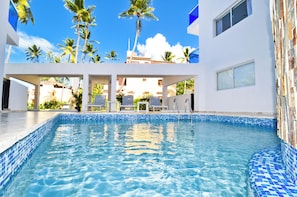 Luxury Condo, 2 Bedrooms, Terrace, Pool View | View from room - The Sanctuary at Los Corales (Punta Cana)
