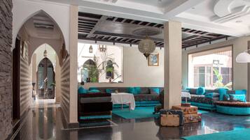 Breakfast, lunch, dinner served; Moroccan cuisine