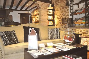 Zona de estar del vestíbulo