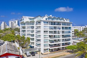 Façana frontal de l'allotjament