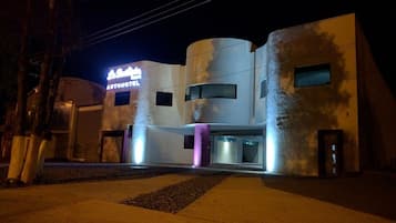 Front of property – evening/night