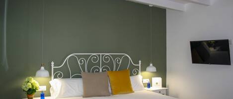 Down duvets, individually decorated, individually furnished