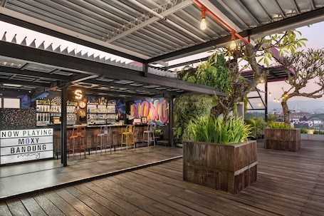 Bar (on property). Moxy Bandung