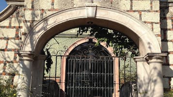 Entrada al alojamiento