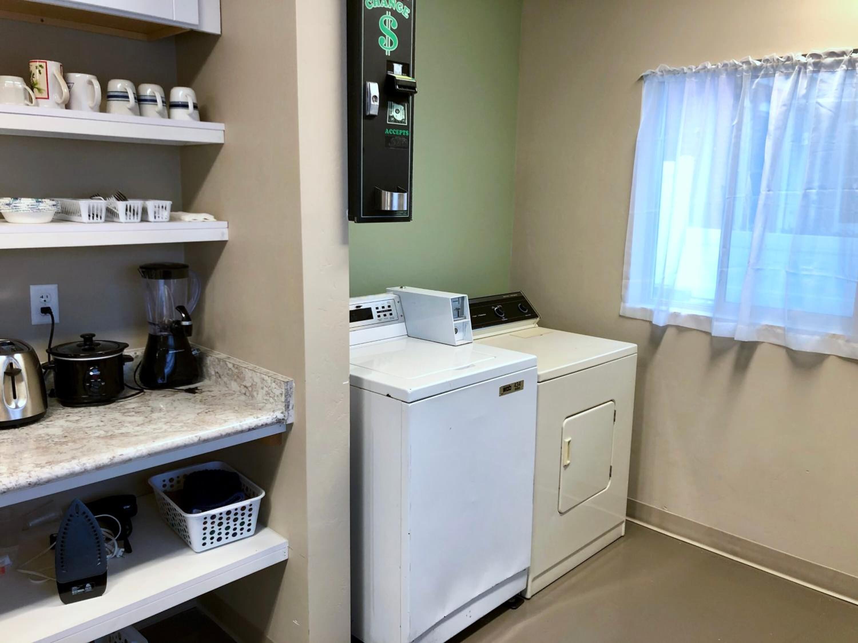 Shared fridge, microwave