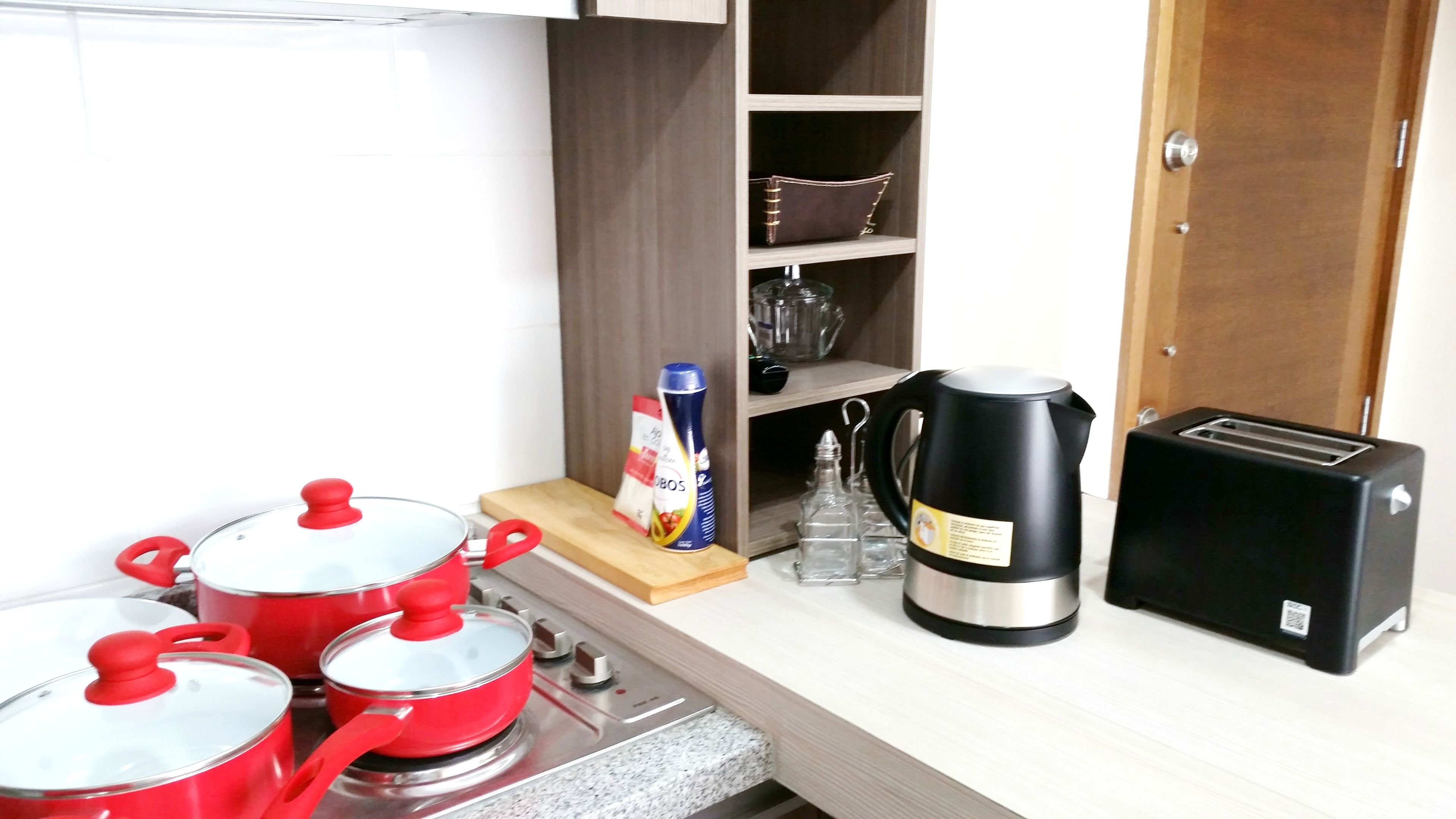 Apartamento familiar, 2 habitaciones, baño privado, vistas a la ciudad | Microwave