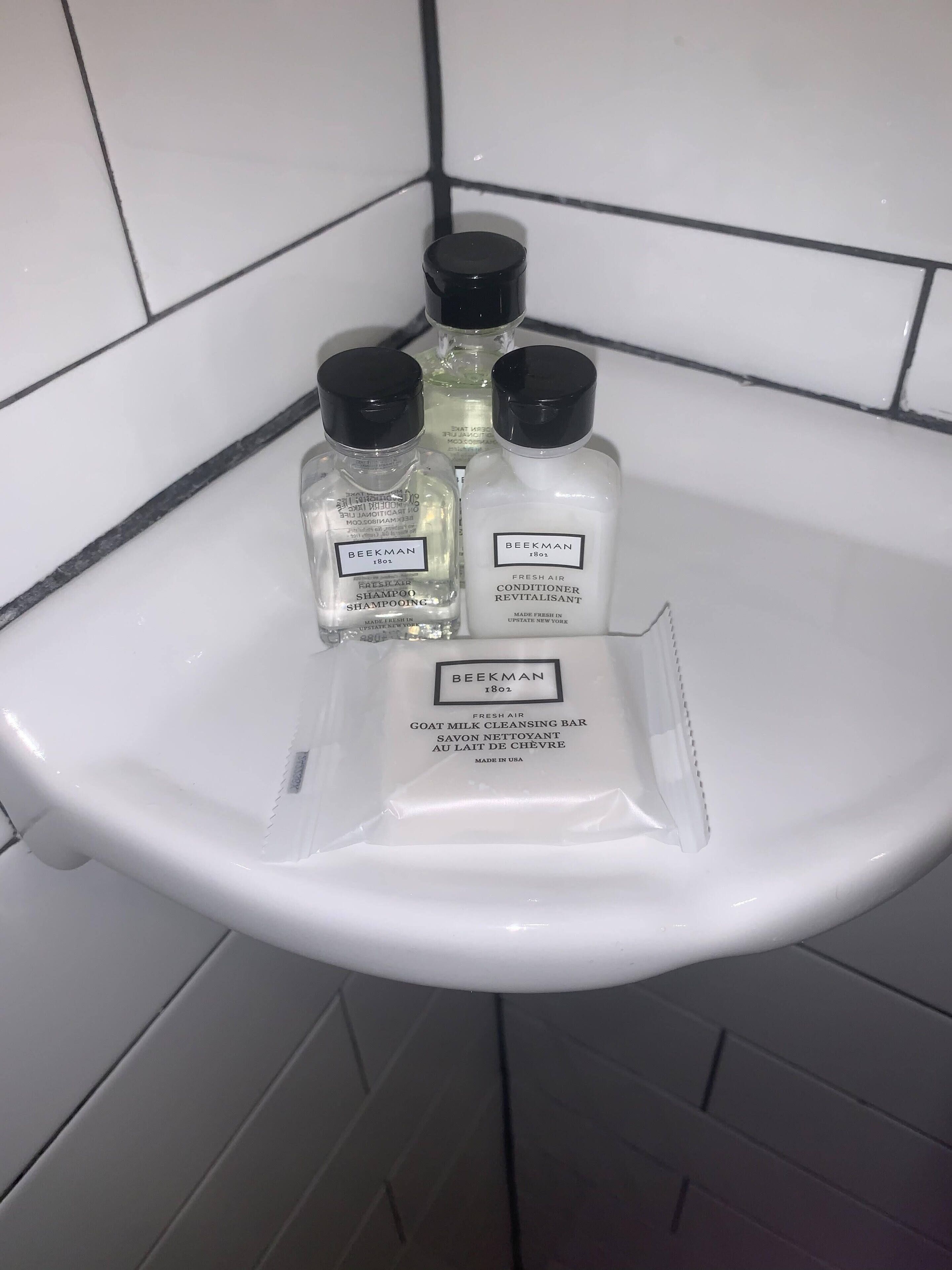 premium double room, 1 queen bed | bathroom | shower, free toiletries, hair dryer, towels