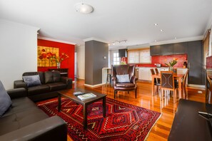 3 Bedroom Villa with 2 Bathrooms | Living area | Flat-screen TV, DVD player