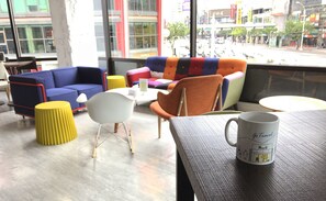 Café da manhã, almoço e jantar
