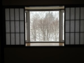 Vue depuis l’hébergement