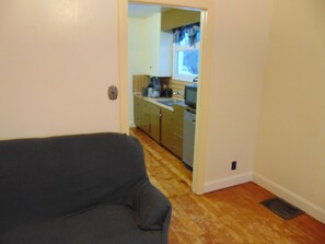 Deluxe House, 3 Bedrooms, Kitchen | Living area | 65-inch TV with digital channels, DVD player, computer - Just You Vacation Home (Gilbert Plains)