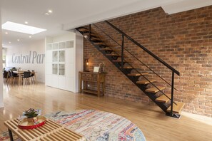 3 Bedroom House with 2.5 Bathrooms | Living area | Flat-screen TV, DVD player