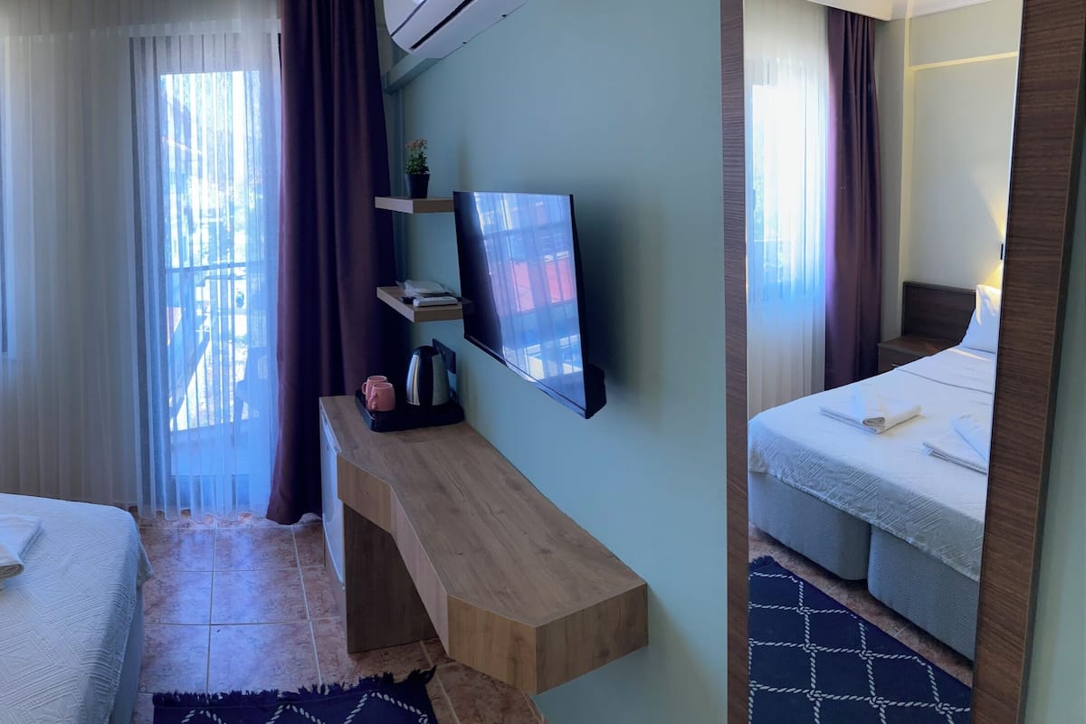 Economy Double Room, Mountain View | Premium bedding, minibar, free WiFi, bed sheets
