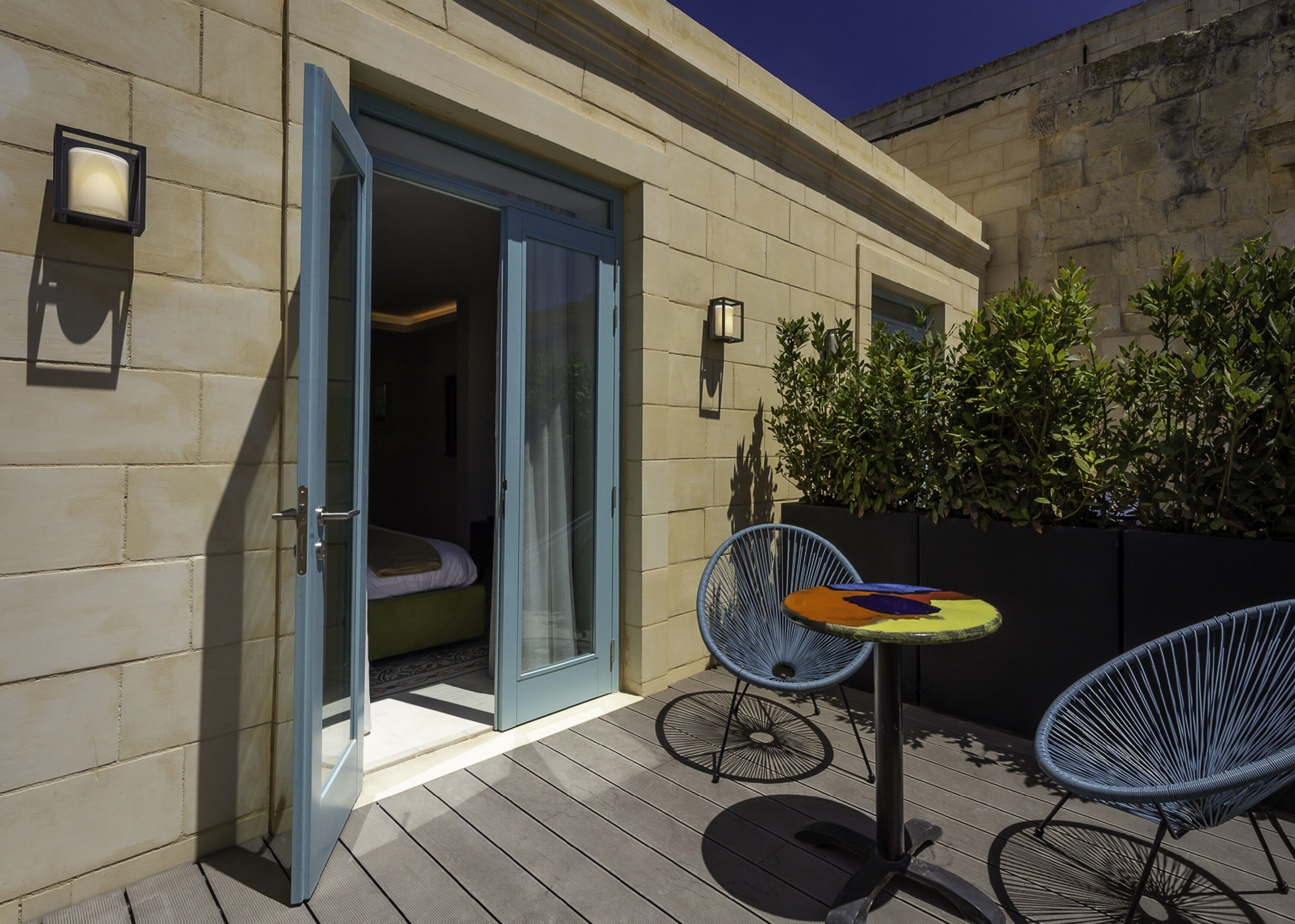 deluxe double room, terrace | exterior