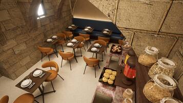 Daily buffet breakfast (EUR 20 per person)