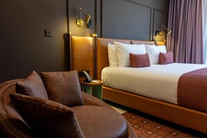 Free minibar, in-room safe, blackout curtains, iron/ironing board - The Vincent Boutique Hotel, BW Premier Collection (Valletta)