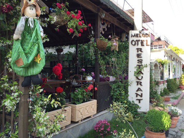 Façade de l’hébergement