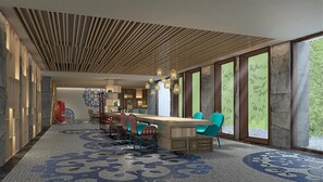 Lobby sitting area