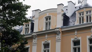 Front of property – evening/night