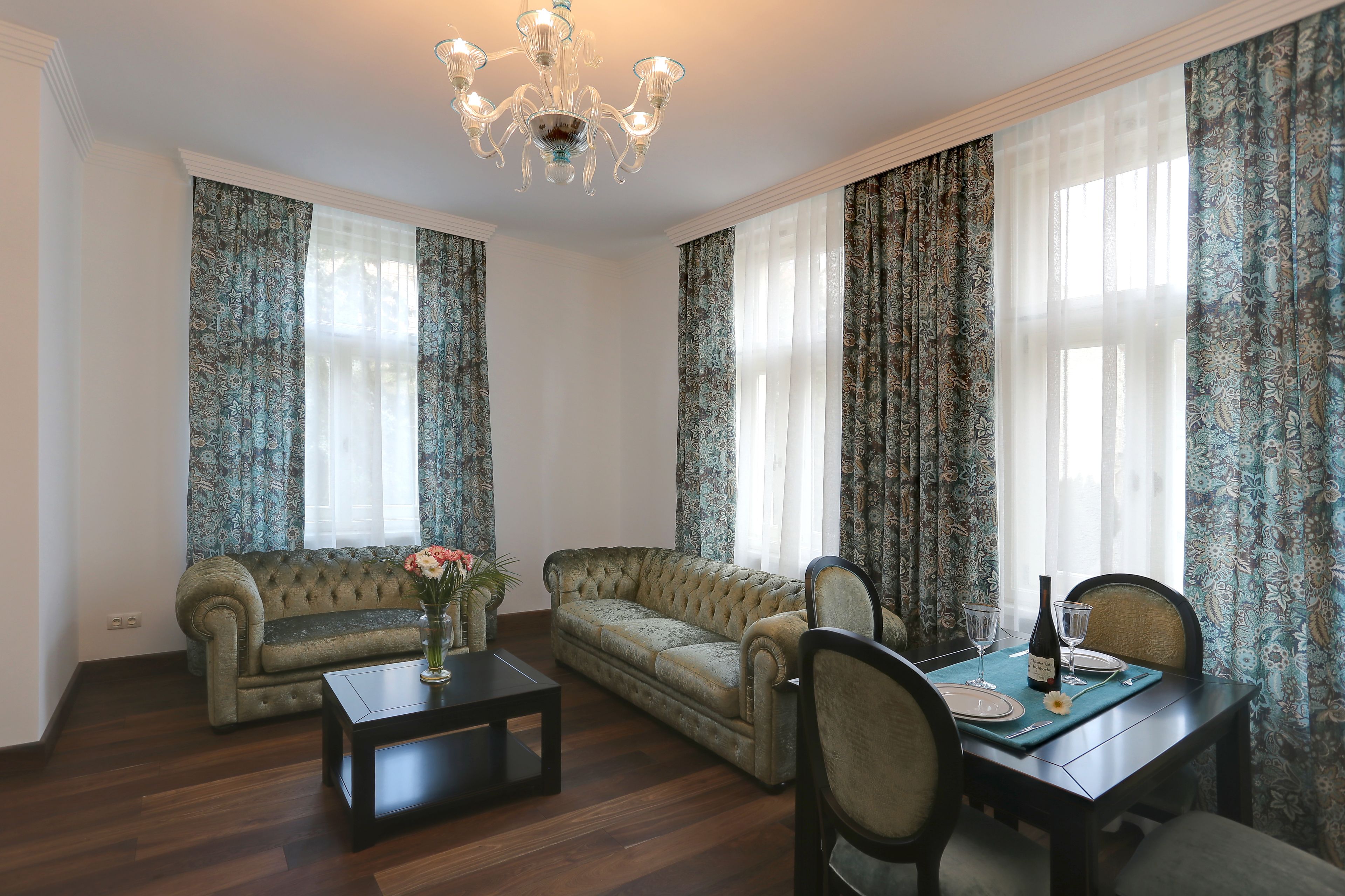 Chambre Quadruple Familiale, 1 chambre, coin cuisine | Coin séjour