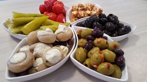 Daily buffet breakfast (EUR 9.5 per person)