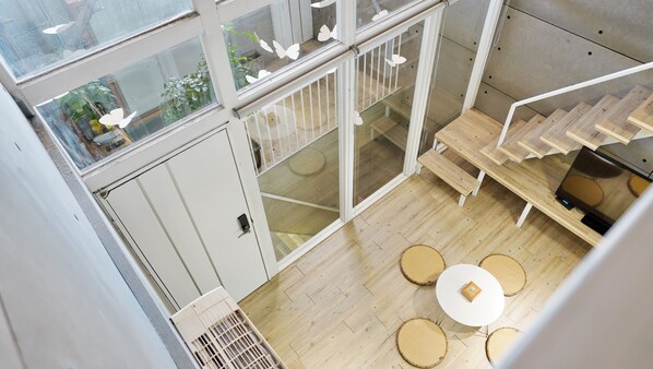 Quadruple Room (L301) | Down comforters, desk, blackout drapes, free WiFi - Chung Fu Inn (Tainan)