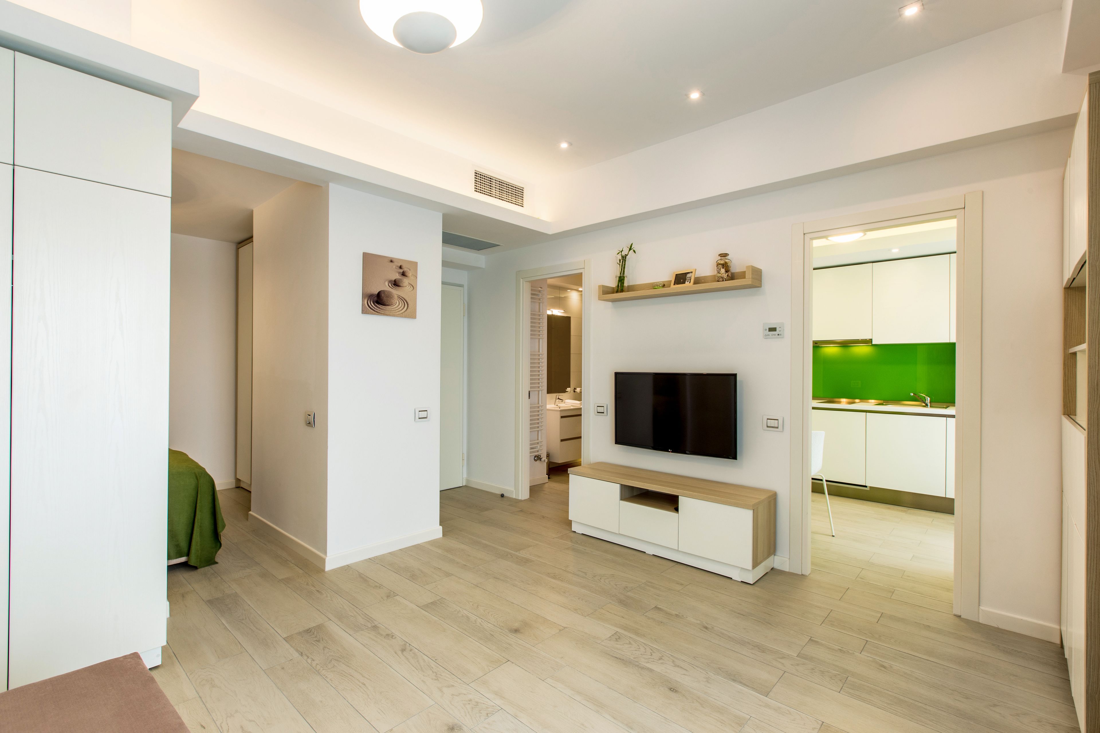 Studio Familial, vue lac | Vue de la chambre